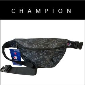 NWT Champion Waist Bag Fanny Pack Attribute Black